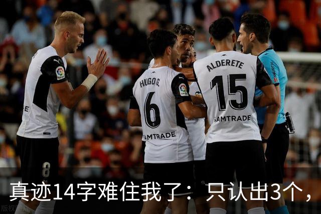 真迹14字难住我了：只认出3个，剩下全靠猜；全对的人请收下我的请教。